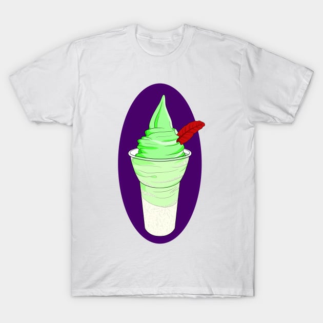 Peter Pan Float With Background T-Shirt by JustGottaDraw